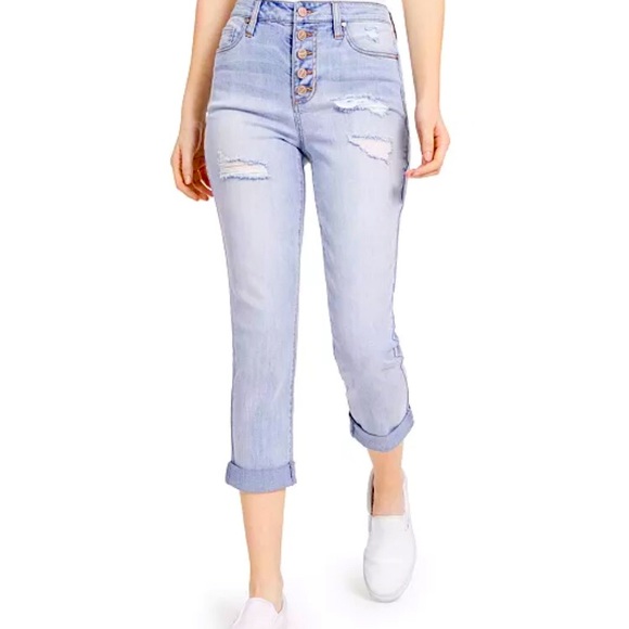 Dollhouse Denim - NWT Dollhouse Ripped Boyfriend Jeans